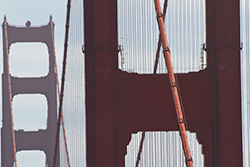 Golden Gate Bridge towers, San Francisco bridge pillars